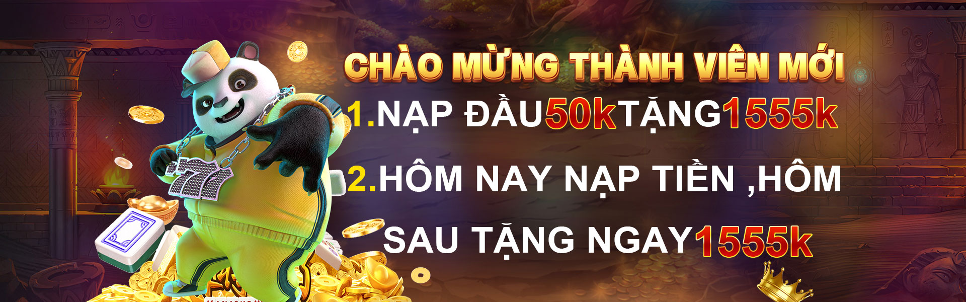Khuyến mãi chào mừng thành viên mới tại Gacam67